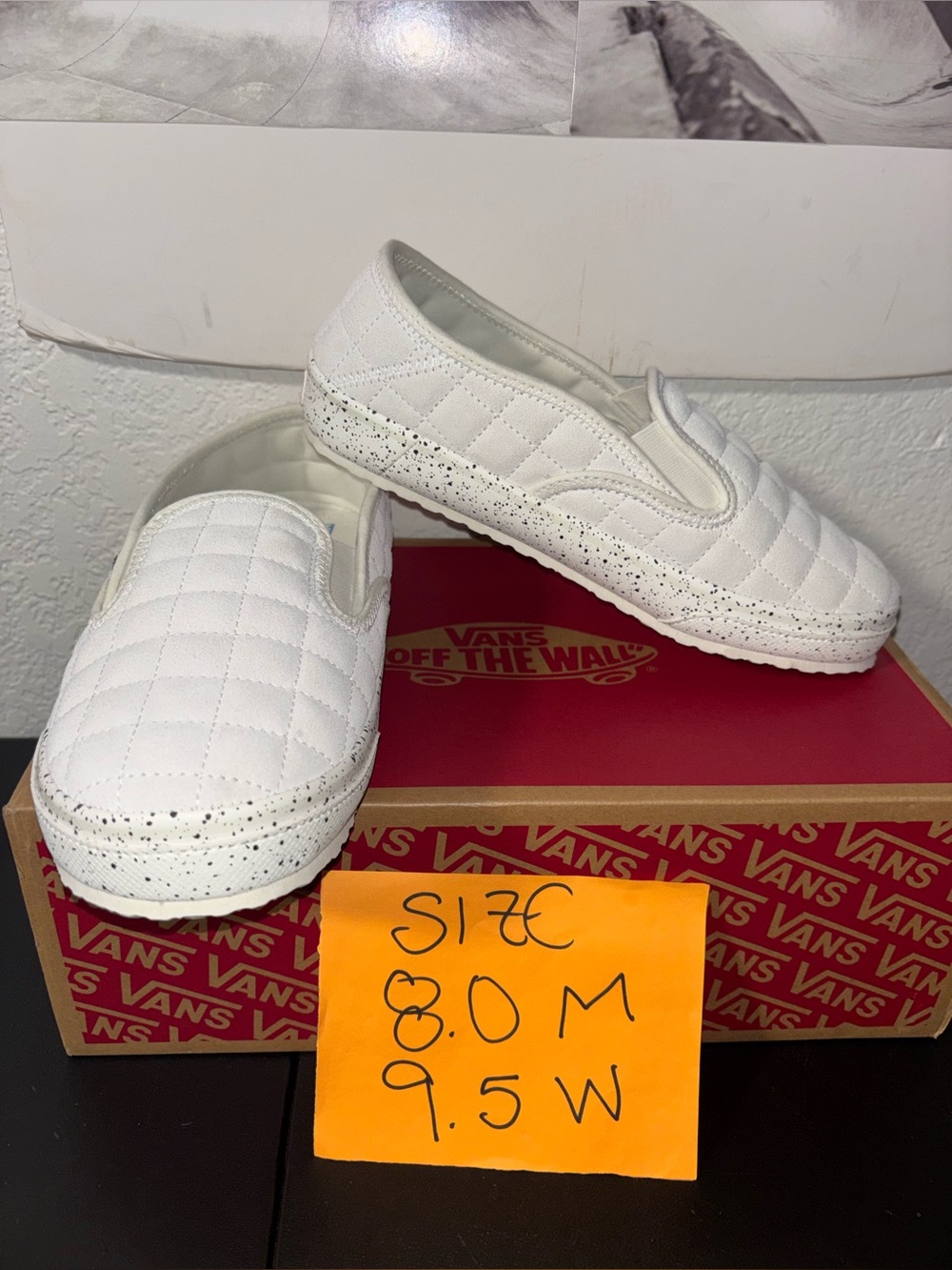 Vans Slip~er 2 sz 8.0 Men’s 9.5 Women’s